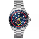 Tag Heuer Formula 1 x Red Bull Racing Chronograph Blue Dial Silver Steel Strap Watch for Men - CAZ101AL.BA0842 Authentic Buy Shop Now