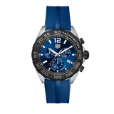 Tag Heuer Formula 1 Chronograph Blue Dial Blue Rubber Strap Watch for Men - CAZ101AV.FT8077 Authentic Buy Shop Now