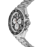 Tag Heuer Formula 1 Chronograph Black Dial Silver Steel Strap Watch for Men - CAZ101E.BA0842 Authentic Buy Shop Now
