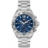 Tag Heuer Formula 1 Chronograph Blue Dial Silver Steel Strap Watch for Men - CAZ101K.BA0842 Authentic Buy Shop Now