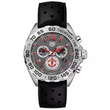 Tag Heuer Formula 1 Manchester United Special Edition Grey Dial Black Silicone Strap Watch for Men - CAZ101M.FT8024 Authentic Buy Shop Now