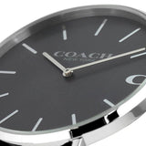 Coach Charles Grey Dial Brown Leather Strap Watch for Men - 14602153 Authentic Buy Shop Now