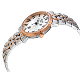 Tissot Carson Premium Lady Silver Dial Two Tone Steel Strap Watch For Women - T122.210.22.033.01 Authentic Buy Shop Now