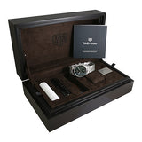 Tag Heuer Carrera Automatic Chronograph Limited Edition Green Dial Silver Steel Strap Watch for Men - CBN2014.EB0240 Authentic Buy Shop Now