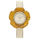 Coach Perry White Dial Beige Leather Strap Watch for Women - 14503050 Authentic Buy Shop Now