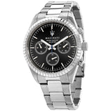 Maserati Competizione Chronograph Quartz Black Dial Watch For Men - R8853100023 Authentic Buy Shop Now