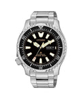 Citizen Promaster 200M Diver Fugu Asian Limited Edition Black Dial Silver Steel Strap Watch For Men - NY0090-86E Authentic Buy Shop Now