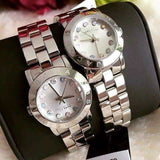 Marc Jacobs Amy White Dial Silver Steel Strap Watch for Women - MBM3217 Authentic Buy Shop Now
