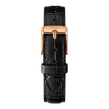 Daniel Wellington Petite Reading White Dial Black Leather Strap Watch For Women - DW00100173 Authentic Buy Shop Now