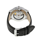Movado 1881 Automatic Black Dial Black Leather Strap Watch for Men - 606873 Authentic Buy Shop Now