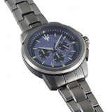 Maserati Successo Chronograph Blue Dial Black Steel Strap Watch For Men - R8873621005 Authentic Buy Shop Now