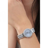 Guess Gala Diamonds Silver Dial Silver Steel Strap Watch for Women - GW0401L1 Authentic Buy Shop Now