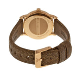 Emporio Armani Classic Analog Grey Dial Brown Leather Strap Watch For Men - AR1813 Authentic Buy Shop Now