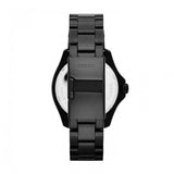 Fossil Cecile Multi Function Crystals Black Dial Black Steel Strap Watch for Women - AM4522 Authentic Buy Shop Now