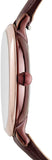 Fossil Jacqueline Burgundy Dial Burgundy Leather Strap Watch for Women - ES4099 Authentic Buy Shop Now