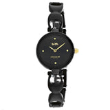 Coach Park Swarovski Crystals Black Dial Black Steel Strap Watch for Women - 14503564 Authentic Buy Shop Now