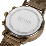 Hugo Boss Spirit Blue Dial Grey Mesh Bracelet Watch for Men - 1513693 Authentic Buy Shop Now