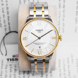 Tissot Chemin des Tourelles Powermatic 80 Silver Dial Two Tone Steel Strap Watch for Men - T099.407.22.038.02 Authentic Buy Shop Now