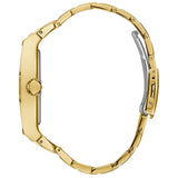 Guess Phoenix Multifunction Crystals Gold Dial Gold Steel Strap Watch For Men - GW0094G2 Authentic Buy Shop Now