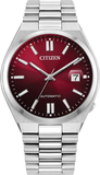 Citizen Tsuyosa Automatic Red Dial Silver Steel Strap Watch For Men - NJ0150-56W Authentic Buy Shop Now