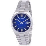 Citizen Tsuyosa Automatic Dark Blue Dial Silver Steel Strap Watch For Men - NJ0151-88L Authentic Buy Shop Now