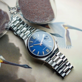 Citizen Tsuyosa Automatic Dark Blue Dial Silver Steel Strap Watch For Men - NJ0151-88L Authentic Buy Shop Now