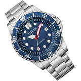 Citizen Promaster Mechanical Blue Dial Silver Steel Strap Watch For Men - NJ0121-89L Authentic Buy Shop Now