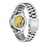 Citizen Tsuyosa Automatic Orange Dial Silver Steel Strap Watch For Men - NJ0151-88Z Authentic Buy Shop Now