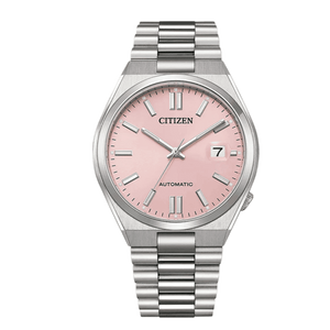 Citizen x Pantone Automatic Dreamy Pink Dial Silver Steel Strap Watch For Men - NJ0158-89X Authentic Buy Shop Now
