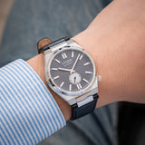 Citizen Tsuyosa Automatic Grey Dial Black Leather Strap Watch for Men - NK5010-01H Authentic Buy Shop Now