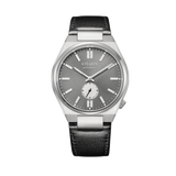 Citizen Tsuyosa Automatic Grey Dial Black Leather Strap Watch for Men - NK5010-01H Authentic Buy Shop Now