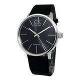 Calvin Klein Minimal Black Dial Black Leather Strap Watch for Men - K7621107 Authentic Buy Shop Now