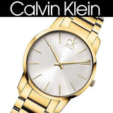 Calvin Klein City Silver Dial Gold Steel Strap Watch for Men - K2G21546 Authentic Buy Shop Now