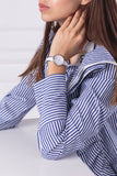 Calvin Klein Seduce White Dial Two Tone Steel Strap Watch for Women - K4E2N116 Authentic Buy Shop Now