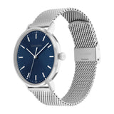 Calvin Klein High Noon Quartz Blue Dial Silver Mesh Bracelet Watch for Men - K8M2112N Authentic Buy Shop Now