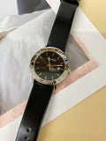 Calvin Klein Steady Black Dial Black Leather Strap Watch for Women - K7Q211C1 Authentic Buy Shop Now