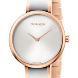 Calvin Klein Seduce Silver Dial Two Tone Steel Strap Watch for Women - K4E2N61Y Authentic Buy Shop Now