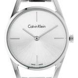 Calvin Klein Dainty Silver Dial Silver Steel Strap Watch for Women - K7L23146 Authentic Buy Shop Now