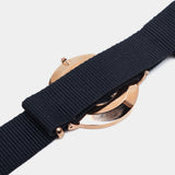 Daniel Wellington Classic Bayswater Black Dial Black NATO Strap Watch For Men - DW00100277 Authentic Buy Shop Now