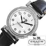 Coach Madison White Dial Black Leather Strap Watch for Women - 14502399 Authentic Buy Shop Now