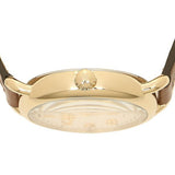 Coach Delancey White Dial Brown Leather Strap Watch for Women - 14502715 Authentic Buy Shop Now