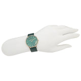 Coach Perry Green Dial Green Leather Strap Watch for Women - 14503383-C Authentic Buy Shop Now