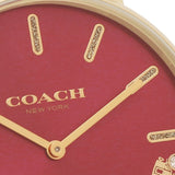 Coach Perry Red Dial Red Leather Strap Watch for Women - 14503852 Authentic Buy Shop Now