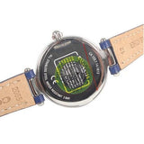 Coach Park Navy Blue Dial Navy Blue Leather Strap Watch for Women - 14503535 Authentic Buy Shop Now