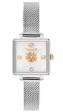 Coach Cass White Dial Silver Mesh Bracelet Watch for Women - 14503697 Authentic Buy Shop Now