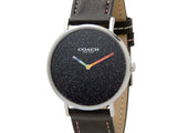 Coach Perry Black Dial Black Leather Strap Watch for Women - 14503033 Authentic Buy Shop Now