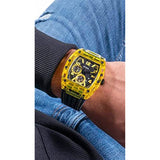 Guess Phoenix Chronograph Black Dial Black Rubber Strap Watch for Men - GW0499G2 Authentic Buy Shop Now