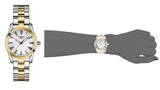 Tissot T Wave Quartz Mother of Pearl Dial Two Tone Steel Strap Watch for Women - T112.210.22.113.00 Authentic Buy Shop Now