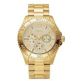 Guess BFF Multifunction Gold Dial Gold Steel Strap Watch for Men - W0231L2 Authentic Buy Shop Now