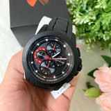 Michael Kors Ryker Chronograph Black Dial Black Steel Strap Watch For Men - MK8529 Authentic Buy Shop Now